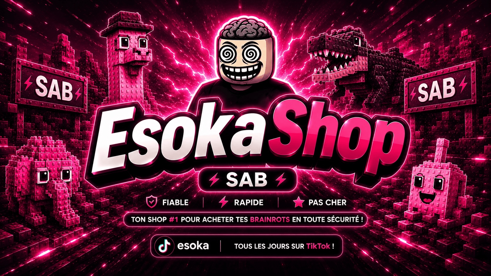 Bannière Esoka Shop